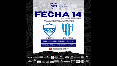 Argentino perdió anoche con Bell por la Asociación sudeste y San Martin enfrenta esta noche a Sportivo en San Genaro