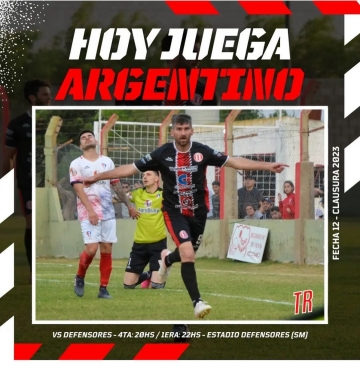 Fechas decisivas del torneo de la Bellvillense esta noche con San Martín enfrentando de local a San Carlos y Argentino viajando a San Marcos 