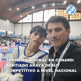Luego de 30 años de trabajo, Walter Busano es reconocido como integrante de la  Confederación Argentina de Taekwondo 